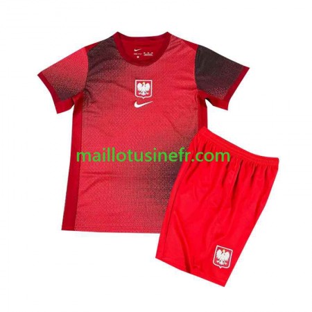 Maillot de Foot Pologne Extérieur UEFA EURO 2024 - Enfant Maillot de Foot Pologne Extérieur UEFA EURO 2024 - Enfant